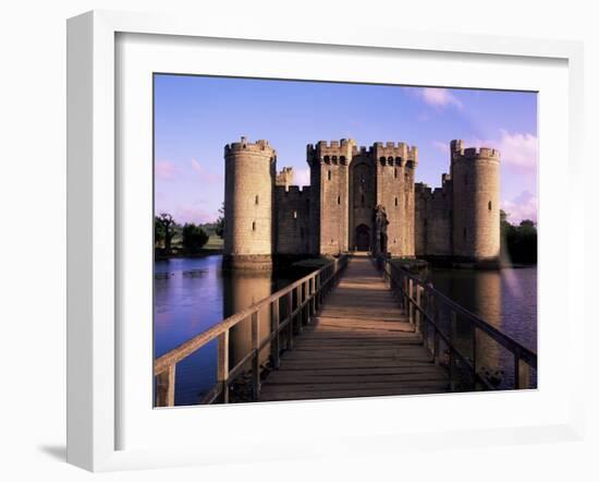 Bodiam Castle, East Sussex, England, United Kingdom-Kathy Collins-Framed Photographic Print