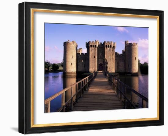 Bodiam Castle, East Sussex, England, United Kingdom-Kathy Collins-Framed Photographic Print