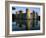 Bodiam Castle Reflected in Moat, Bodiam, East Sussex, England, United Kingdom-Ruth Tomlinson-Framed Photographic Print