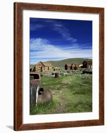 Bodie, Ghost Town, California, USA-Tony Gervis-Framed Photographic Print