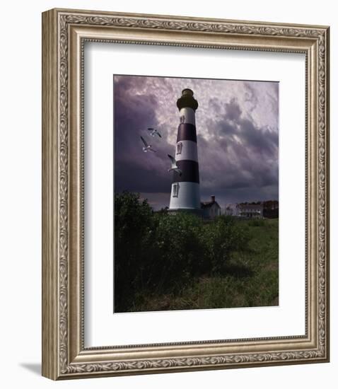 Bodie Island II-Steve Hunziker-Framed Premium Giclee Print