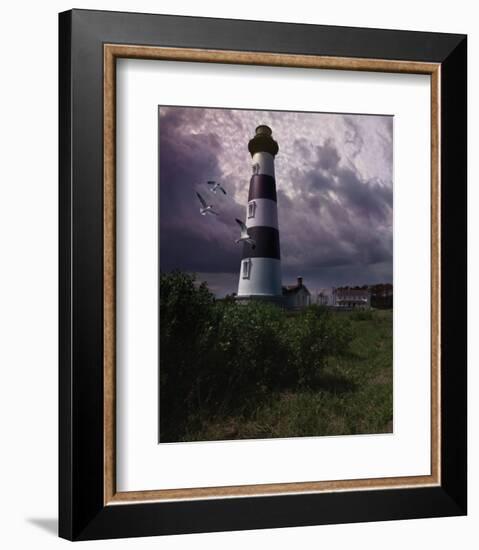 Bodie Island II-Steve Hunziker-Framed Premium Giclee Print