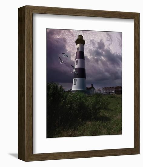 Bodie Island II-Steve Hunziker-Framed Premium Giclee Print