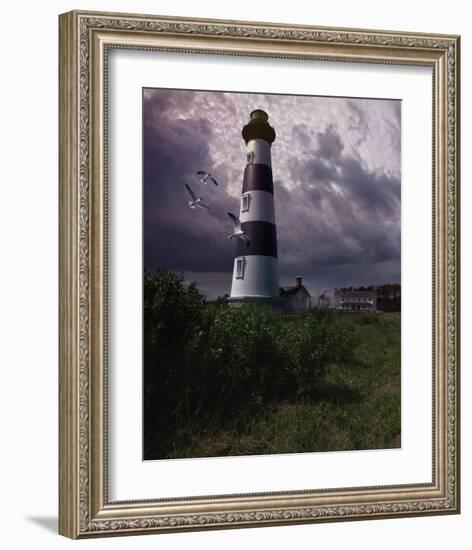 Bodie Island II-Steve Hunziker-Framed Art Print