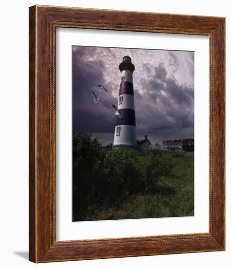 Bodie Island II-Steve Hunziker-Framed Art Print