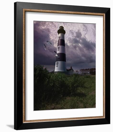 Bodie Island II-Steve Hunziker-Framed Art Print