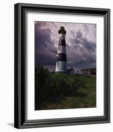 Bodie Island II-Steve Hunziker-Framed Art Print