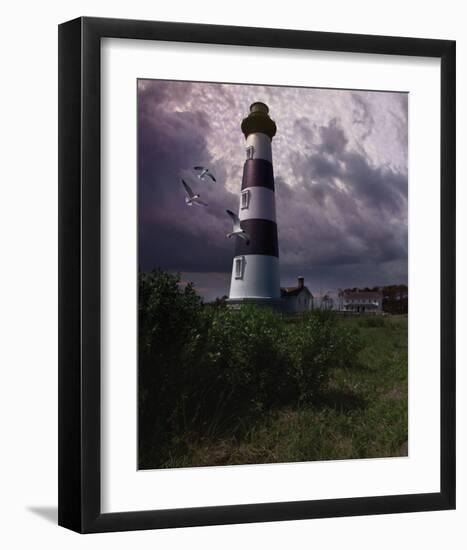 Bodie Island II-Steve Hunziker-Framed Art Print