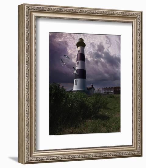 Bodie Island II-Steve Hunziker-Framed Art Print