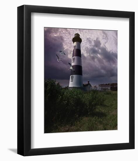 Bodie Island II-Steve Hunziker-Framed Art Print