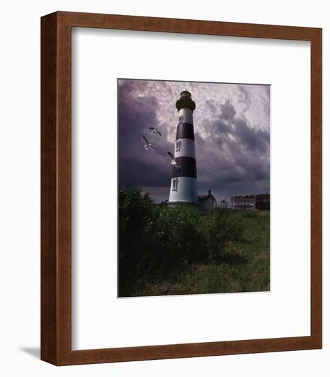 Bodie Island II-Steve Hunziker-Framed Art Print