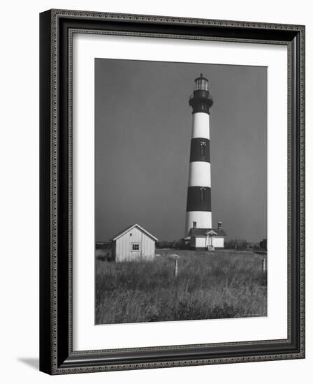 Bodie Island Light House, 6 Miles South of Nag's Head-Eliot Elisofon-Framed Photographic Print