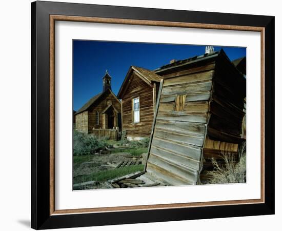 Bodie State Historic Park, California, USA-null-Framed Photographic Print