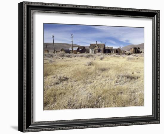 Bodie State Historic Park, California, USA-null-Framed Photographic Print