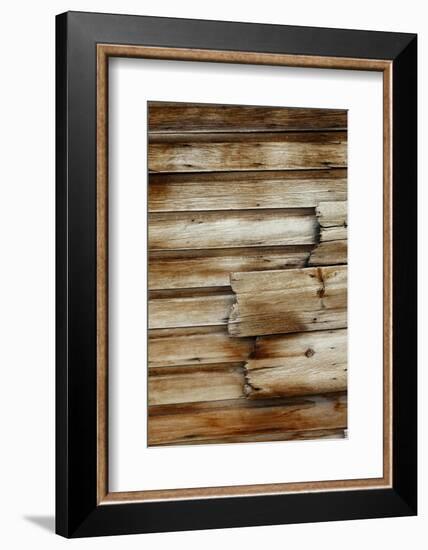 Bodie State Park, wood detail-Adam Jones-Framed Photographic Print