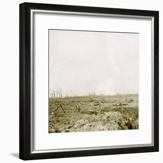 Bodies after attack, c1914-c1918-Unknown-Framed Photographic Print