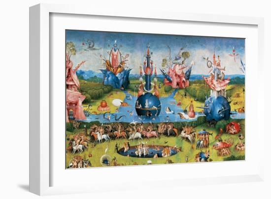 Bodies of Christian Martyrs Brought by the Angels-Hieronymus Bosch-Framed Giclee Print