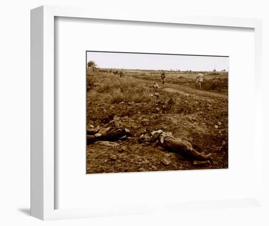 Bodies of German soldiers, c1914-c1918-Unknown-Framed Photographic Print