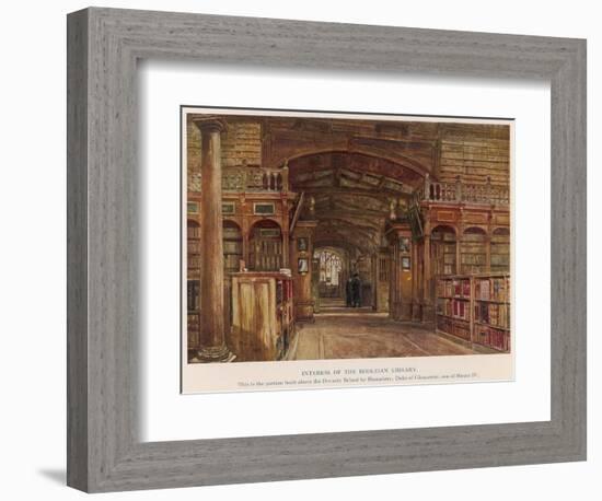 Bodleian Library 1903-John Fulleylove-Framed Photographic Print