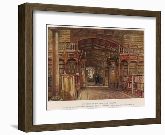 Bodleian Library 1903-John Fulleylove-Framed Photographic Print