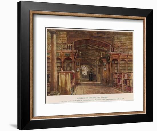 Bodleian Library 1903-John Fulleylove-Framed Photographic Print