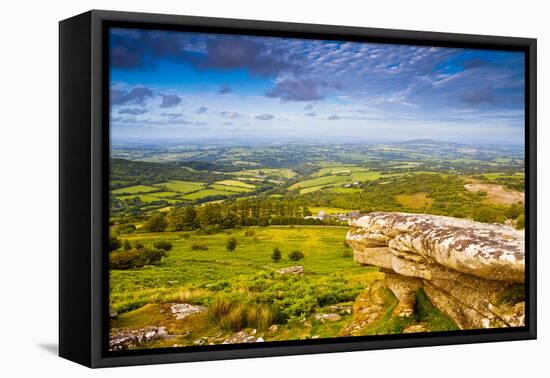 Bodmin Moor, Cornwall, England, United Kingdom, Europe-Kav Dadfar-Framed Premier Image Canvas