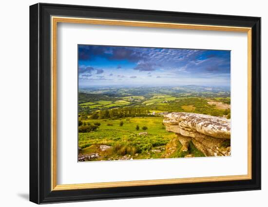 Bodmin Moor, Cornwall, England, United Kingdom, Europe-Kav Dadfar-Framed Photographic Print