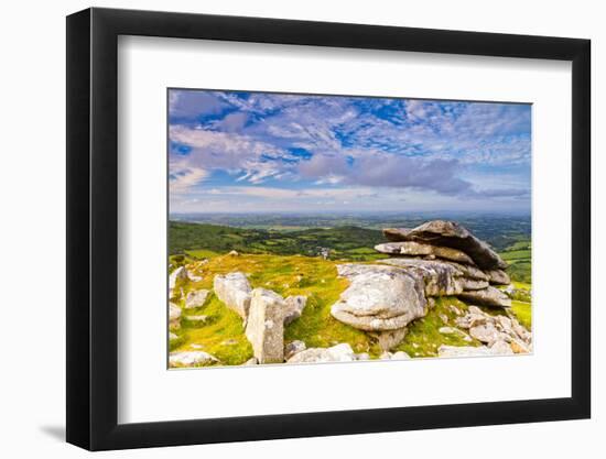 Bodmin Moor, Cornwall, England, United Kingdom, Europe-Kav Dadfar-Framed Photographic Print