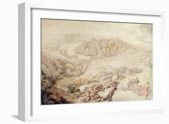Bodmin Moor, North Cornwall, C.1825-Thomas Rowlandson-Framed Giclee Print