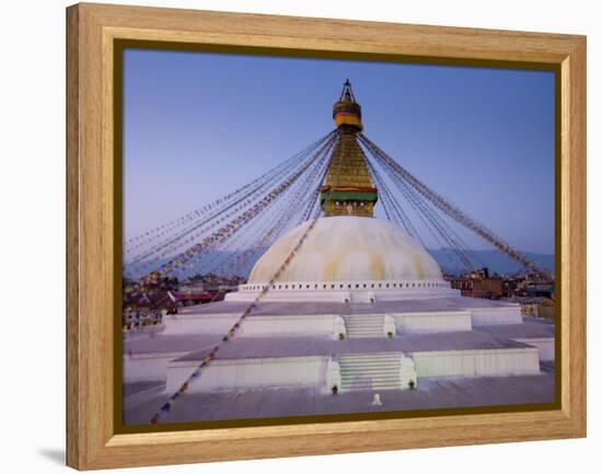 Bodnath Stupa, Kathmandu, Nepal-Demetrio Carrasco-Framed Premier Image Canvas