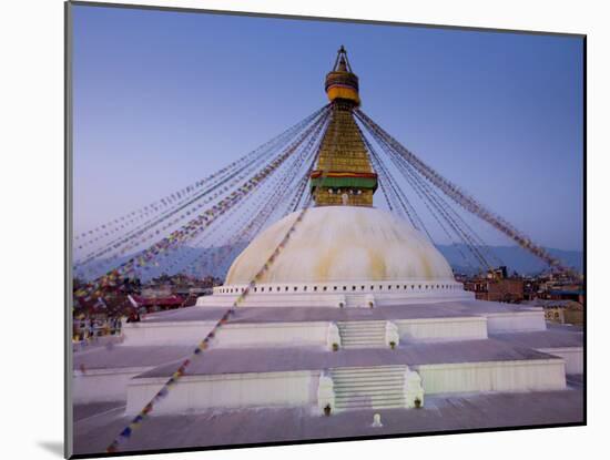 Bodnath Stupa, Kathmandu, Nepal-Demetrio Carrasco-Mounted Photographic Print