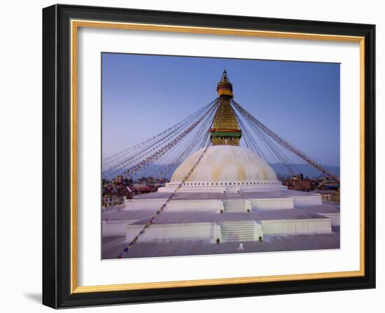 Bodnath Stupa, Kathmandu, Nepal-Demetrio Carrasco-Framed Photographic Print