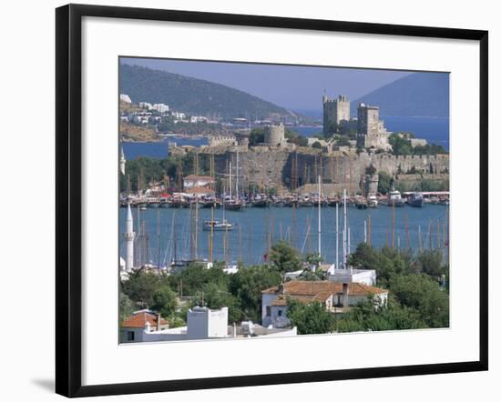 Bodrum and Bodrum Castle, Anatolia, Turkey-J Lightfoot-Framed Photographic Print