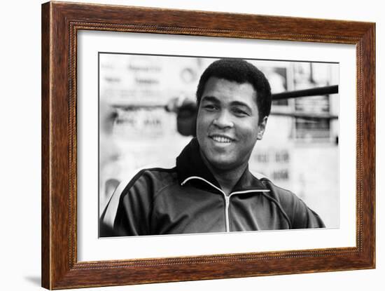 Body and Soul, Muhammad Ali, 1981-null-Framed Premium Photographic Print