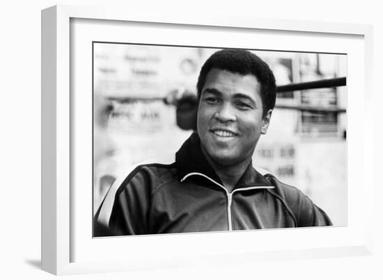 Body and Soul, Muhammad Ali, 1981-null-Framed Premium Photographic Print