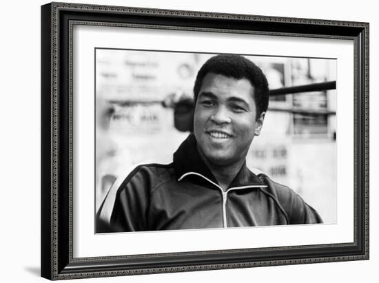 Body and Soul, Muhammad Ali, 1981-null-Framed Premium Photographic Print