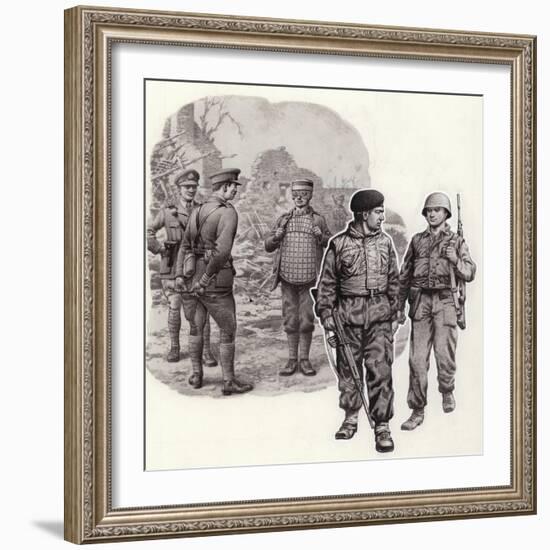 Body Armour from World War 2 to Today-Pat Nicolle-Framed Giclee Print