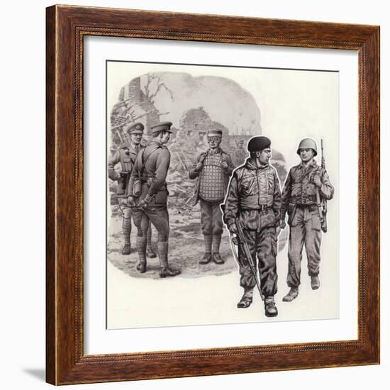 Body Armour from World War 2 to Today-Pat Nicolle-Framed Giclee Print