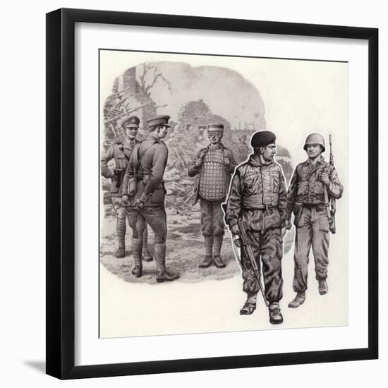 Body Armour from World War 2 to Today-Pat Nicolle-Framed Giclee Print