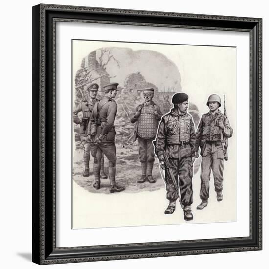 Body Armour from World War 2 to Today-Pat Nicolle-Framed Giclee Print