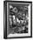 Body Being Lowered on to "Topolino" Chassis by Workers on Assembly Line at Fiat Production Plant-Alfred Eisenstaedt-Framed Photographic Print