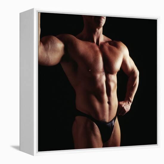 Body Builder-Tony McConnell-Framed Premier Image Canvas