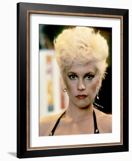 Body Double by BrianDePalma with Melanie Griffith, 1984 (photo)-null-Framed Photo