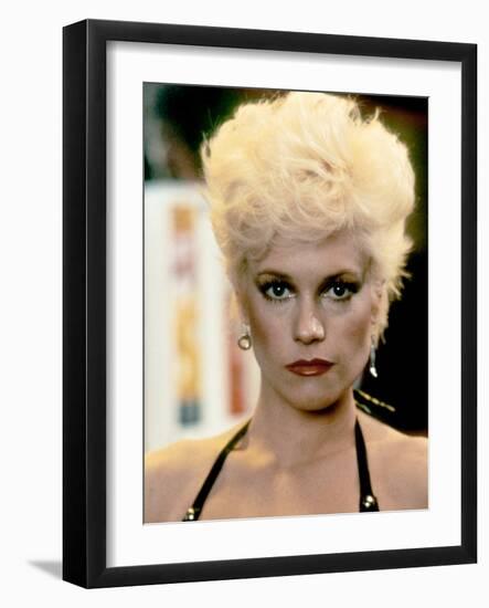 Body Double by BrianDePalma with Melanie Griffith, 1984 (photo)-null-Framed Photo