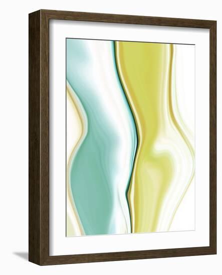 body kiss 2-Kenny Primmer-Framed Art Print