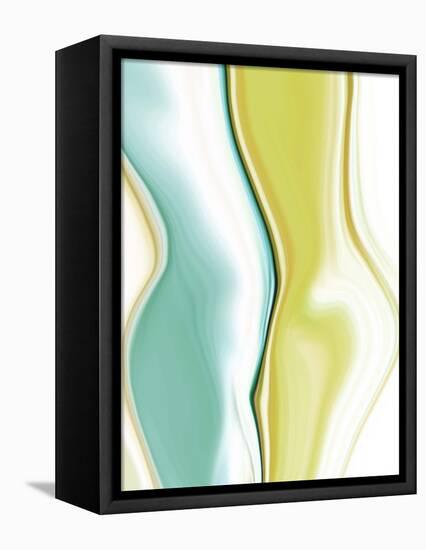 body kiss 2-Kenny Primmer-Framed Stretched Canvas