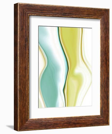 body kiss 2-Kenny Primmer-Framed Art Print