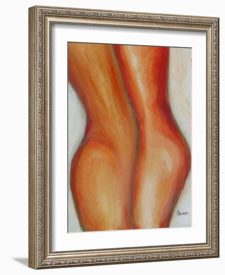 body kiss-Kenny Primmer-Framed Art Print