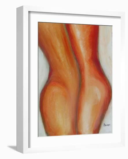 body kiss-Kenny Primmer-Framed Art Print