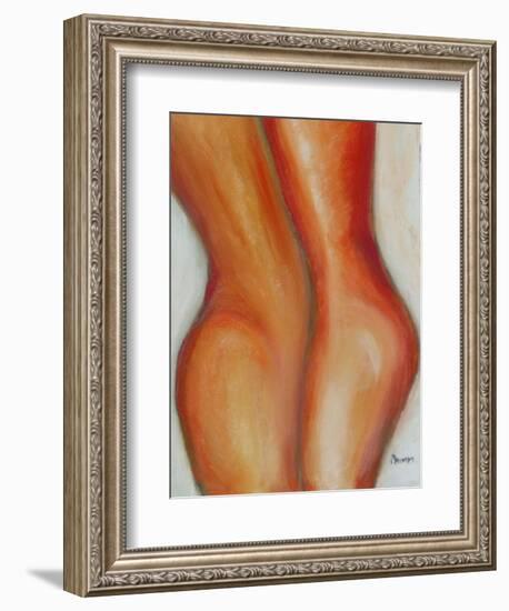 body kiss-Kenny Primmer-Framed Art Print